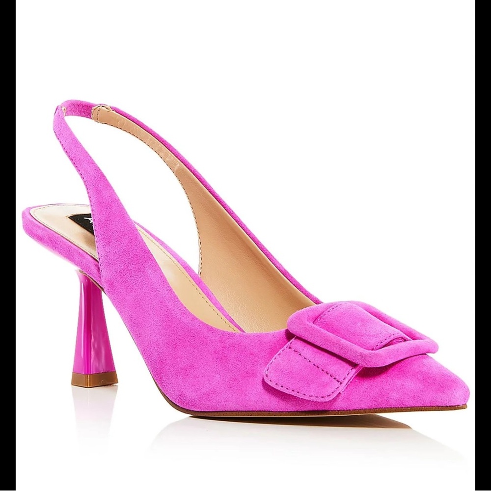 Aldo Pink Slingback Heels